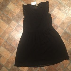 Black Lightweight Linen Dress